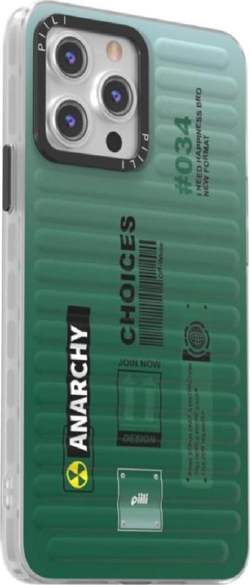 Apple iPhone 13 Pro Max için Koruyucu Kılıf, Mavi Sert Silikon