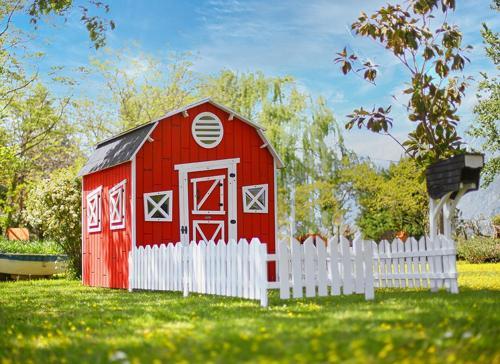 Ahşap Çiftlik Oyun Evi (Farmhouse)