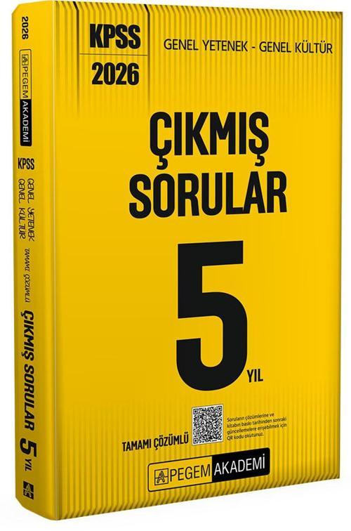 2026 KPSS Genel Yetenek Genel Kültür Tamamı Çözümlü Çıkmış Sorular Son 5 Yıl