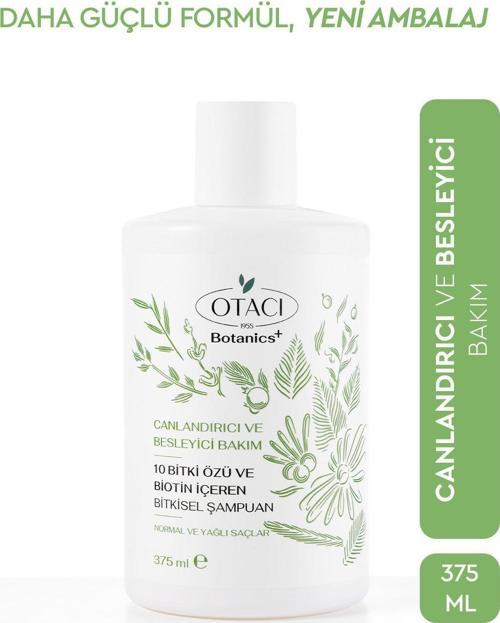 Botanics + Canlandırıcı & Besleyici 10 Bitki Özü  Şampuan 375ml