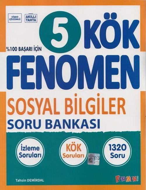 Fenomen 5. Sınıf Sosyal Bilgiler Kök Soru Bankası Fenomen Yayınları