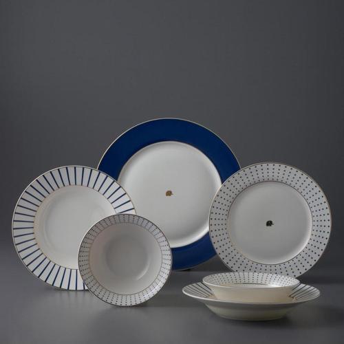 Navy 24 Parça 6 Kişilik Yemek Takımı