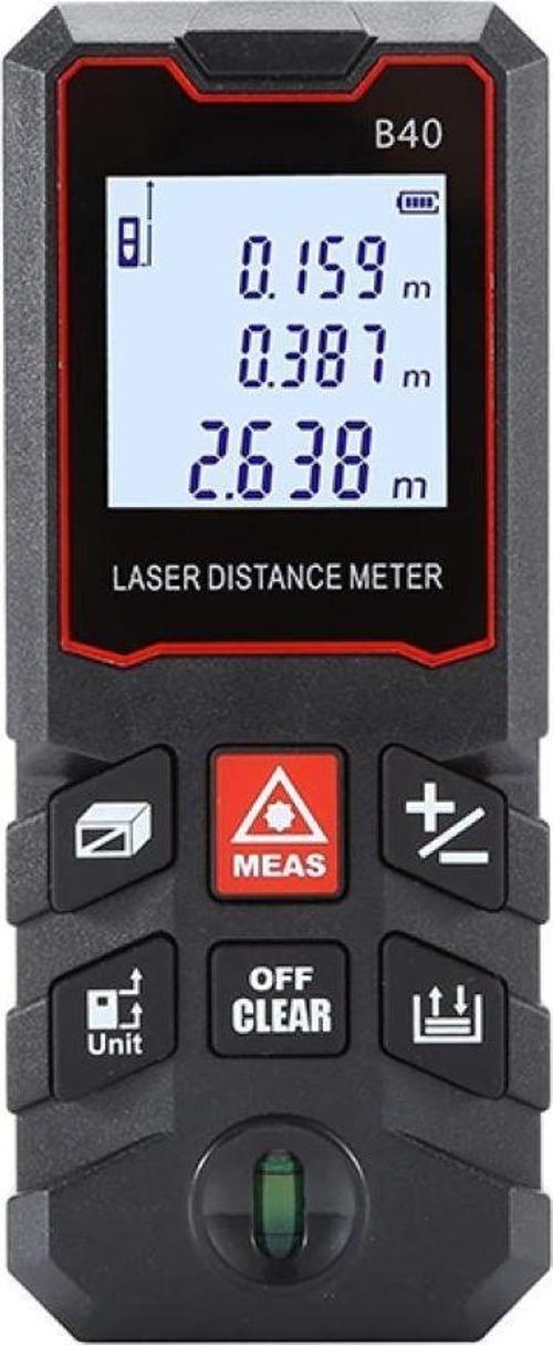 B40 Temel Seviye Lazer Mesafe Ölçer Lazermetre Hobi ve Hafif İşler İçin