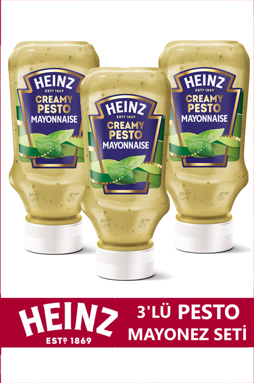 Pesto Mayonez 225 gr x 3 Adet