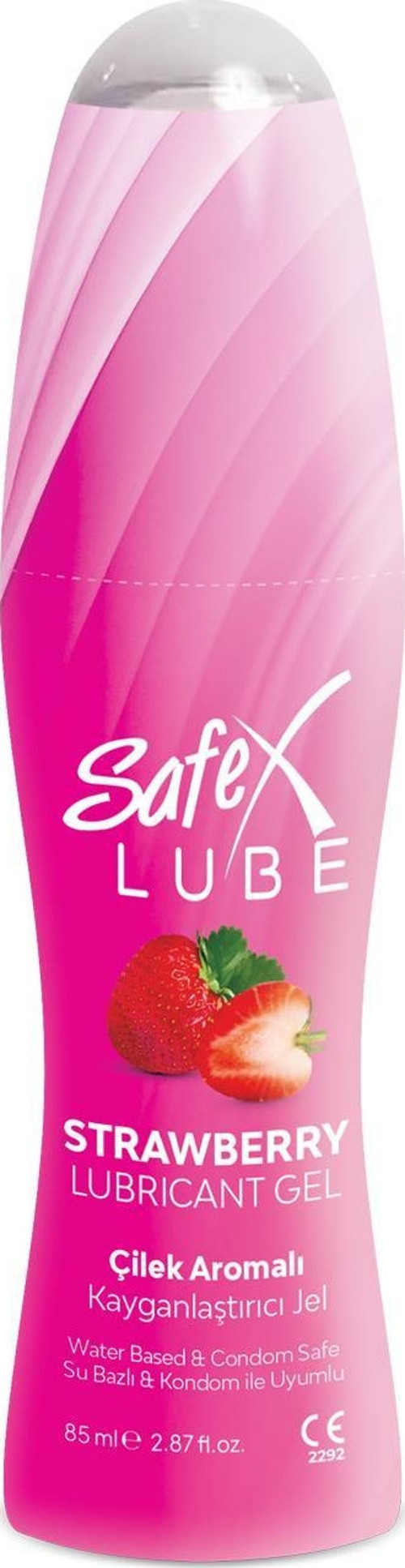 Safex Lube Kayganlaştırıcı Jel Çilek 85 Ml.
