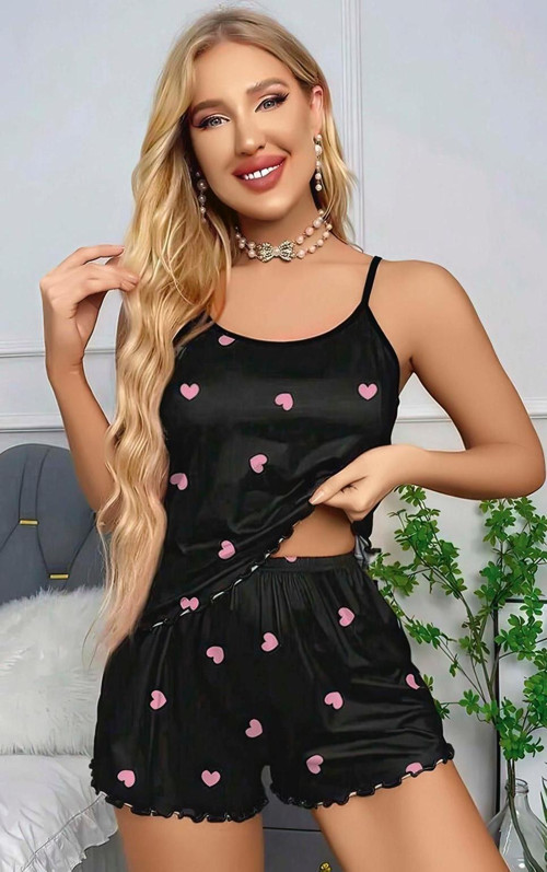 Fantezi Desenli Pamuklu Pijama