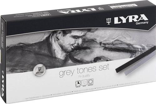 Polycrayon Soft 12'li Toz Pastel Boya Grey Tones Set / L5651122