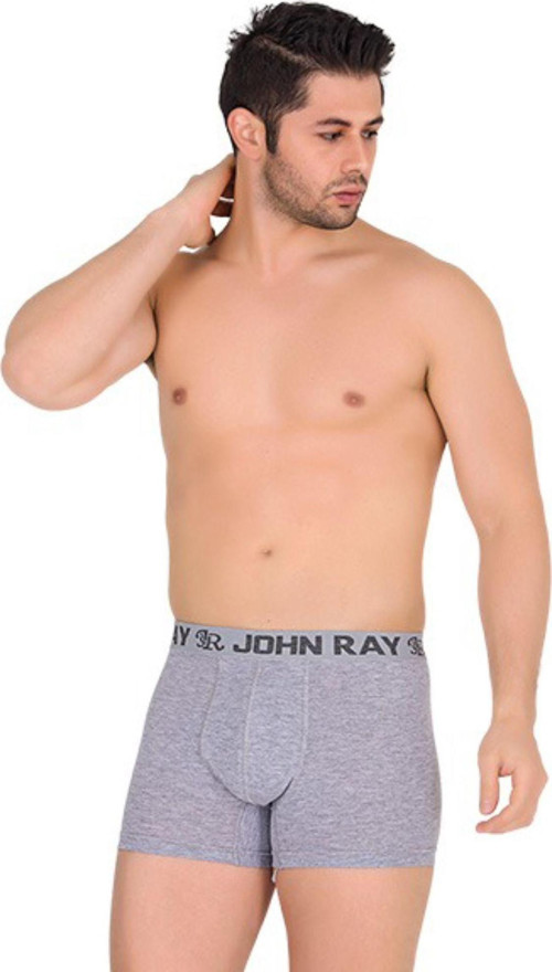 6 Lı John Ray Düz Boxer