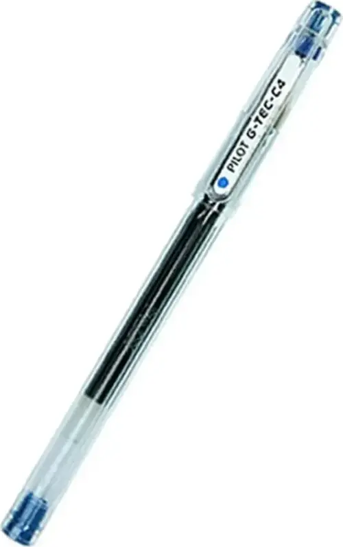 G-Tec C4 0.4mm Kapaklı Jel Kalem Mavi