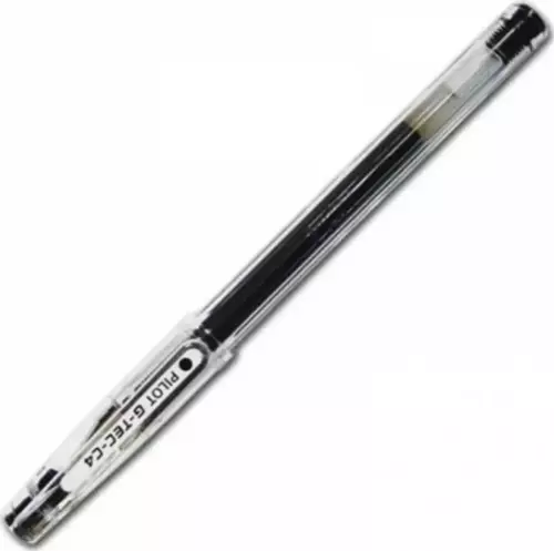 G-Tec C4 0.4mm Kapaklı Jel Kalem Siyah