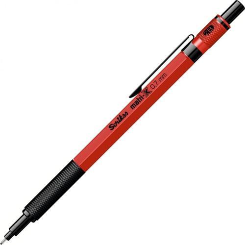 Matrix 0.7mm Mekanik Kurşun Kalem Kırmızı