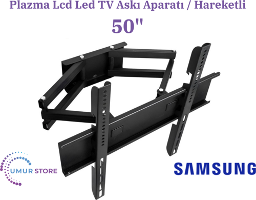 Samsung 50DU7000 4k Ultra Hd 50" Uyumlu Uydu Alıcılı Smart 126/127 Ekran Lcd Led TV Hareketli Duvar