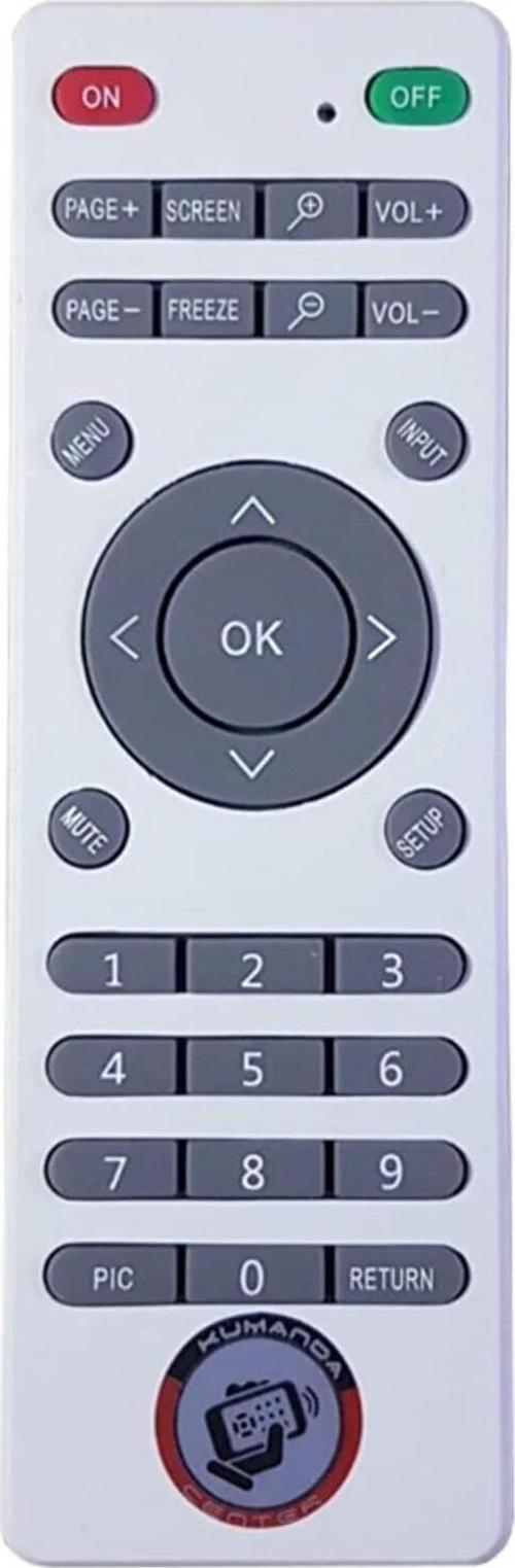 Casio XJ-A130, XJ-A135, XJ-A140, XJ-A145, XJ-A150, XJ-A155, XJ-A230, XJ-A235 YT-100 Projeksiyon Kumandası