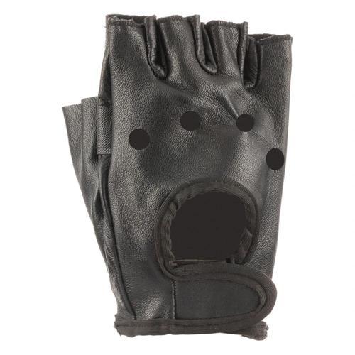 MDB Suyutti K308 Kesik Parmak Deri Eldiven