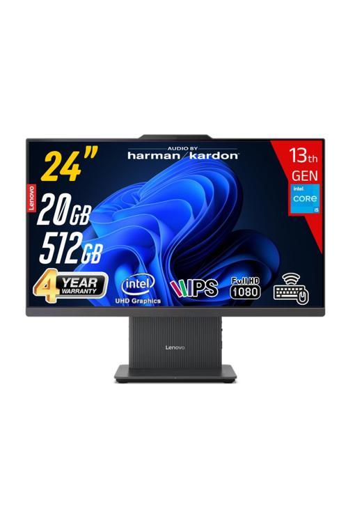 Icaıo 24Irh9 Intel Core İ5-13420H 20Gb 512Gb Ssd 23.8 Fhd Ips Freedos Siyah All İn One Bilgisayar