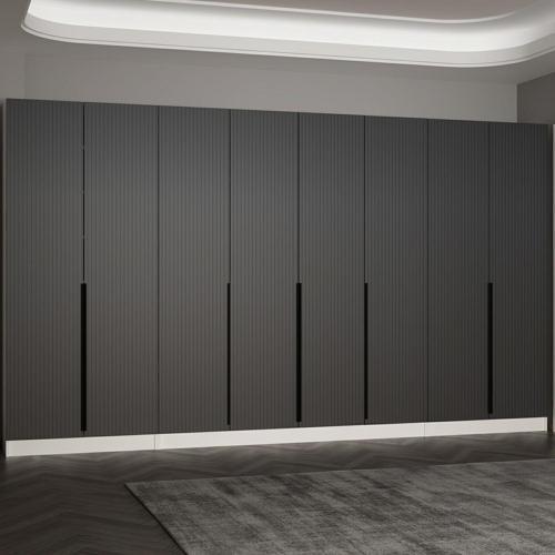 Kale 210 Cm 8 Kapaklı 6B Raf Portmanto Byz Mbr Çizgili Ant