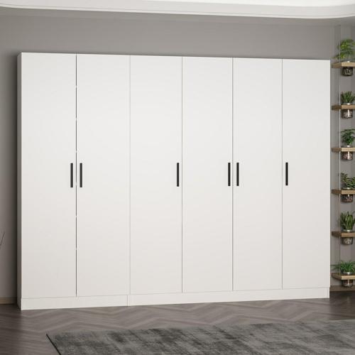 Kale 210 Cm 6 Kapaklı 4B Raf Portmanto Beyaz