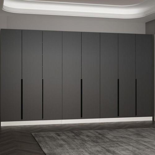 Kale 210 Cm 8 Kapaklı 4B Raf Portmanto Byz Mbr Çizgili Ant