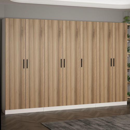 Kale 210 Cm 7 Kapaklı 5B Raf Portmanto Beyaz Dore