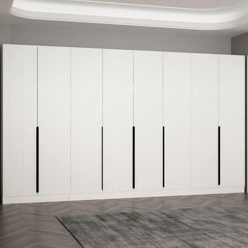 Kale 210 Cm 8 Kapaklı 6B Raf Portmanto Byz Mbr Çizgili Byz