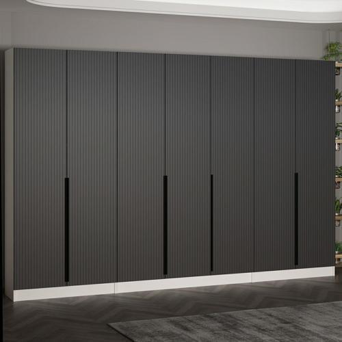 Kale 210 Cm 7 Kapaklı 5B Raf Portmanto Byz Mbr Çizgili Ant