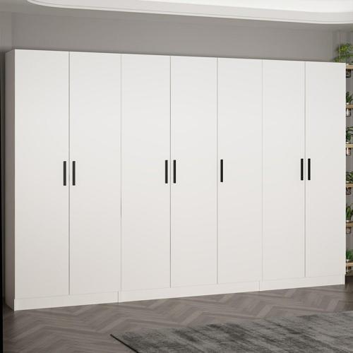 Kale 210 Cm 7 Kapaklı 5B Raf Portmanto Beyaz