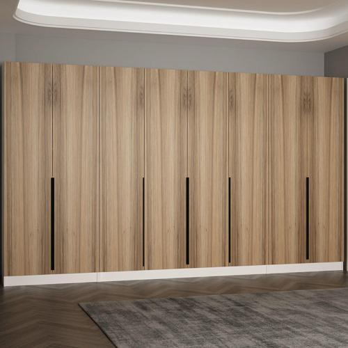 Kale 210 Cm 8 Kapaklı 6B Raf Portmanto Beyaz Dore Plus