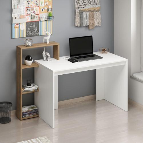 Velora Çalışma Masası - Beyaz/Rahle