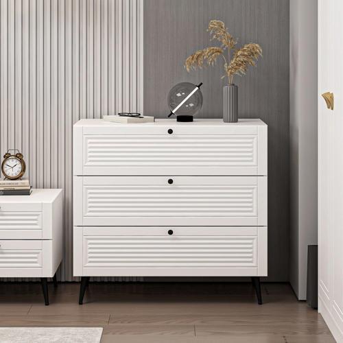 Kale Şifonyer Pandora Beyaz/Beyaz