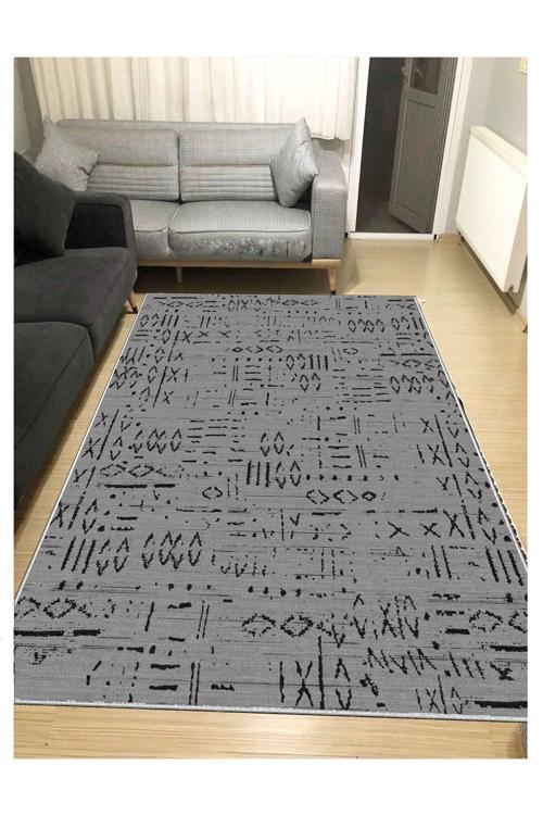 Kaymaz Tabanlı Yıkanabilir Baskılı Halı Yolluk