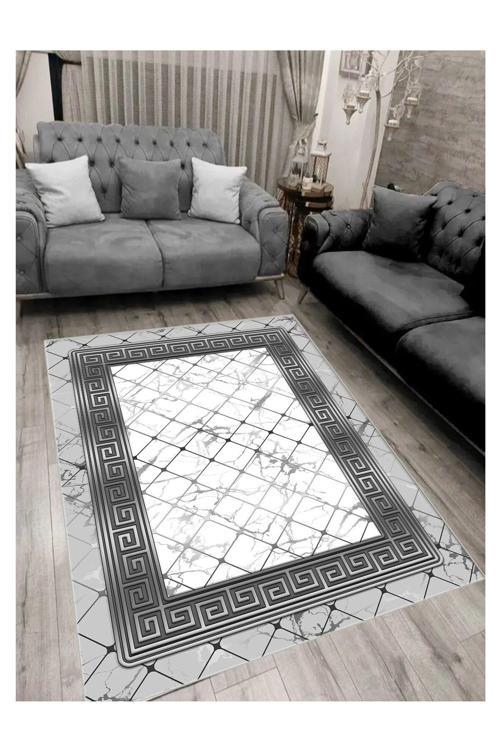 Kaymaz Tabanlı Yıkanabilir Baskılı Halı Yolluk