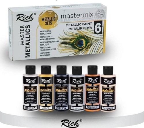 Mastermix Akrilik 60 Cc 6 Lı Set