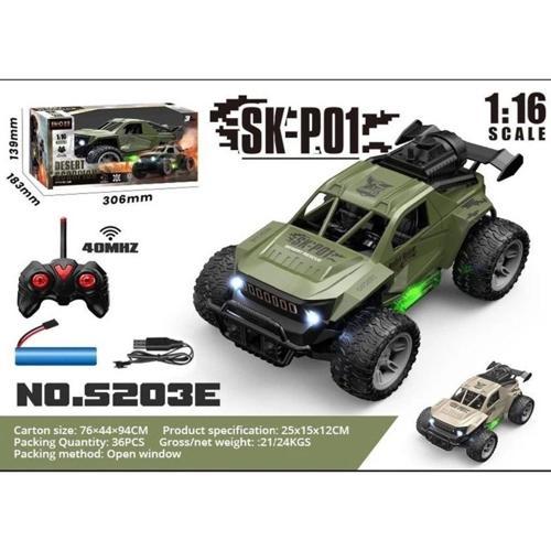 BFS S203E 1 16 BÜYÜK TEKER ŞARJLI DUMAN