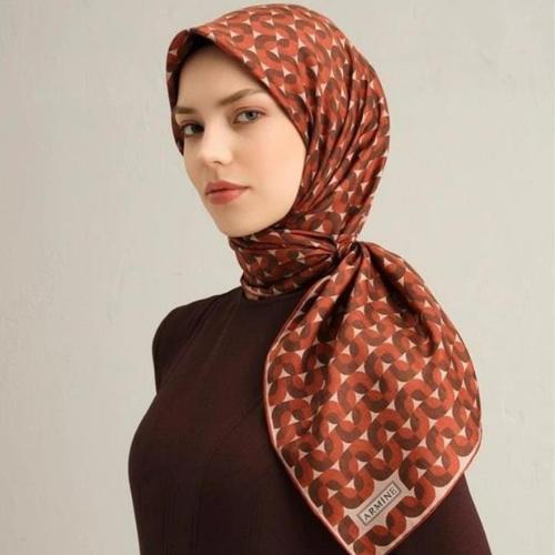 E25YA9321D0284 Dj Saf İpek Eşarp 9321D (T)