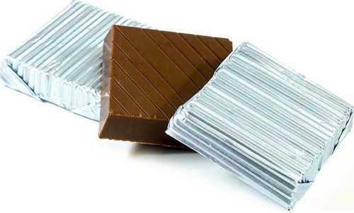 Mavi Sargılı Kalın Kare Chocolate 500 Gr