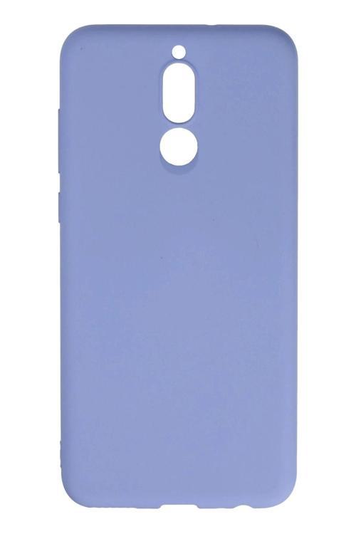 Huawei Mate 10 Lite Kılıf Nano içi Kadife Silikon - Lila-(5796)
