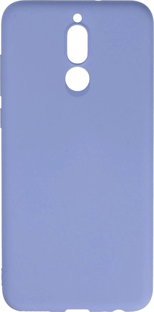 Huawei Mate 10 Lite Kılıf Nano içi Kadife Silikon - Lila-(5796)