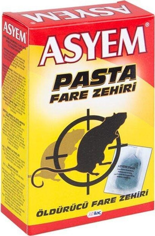 Fare ve Sıçan Öldürücü Pasta 100 gr ASYEM