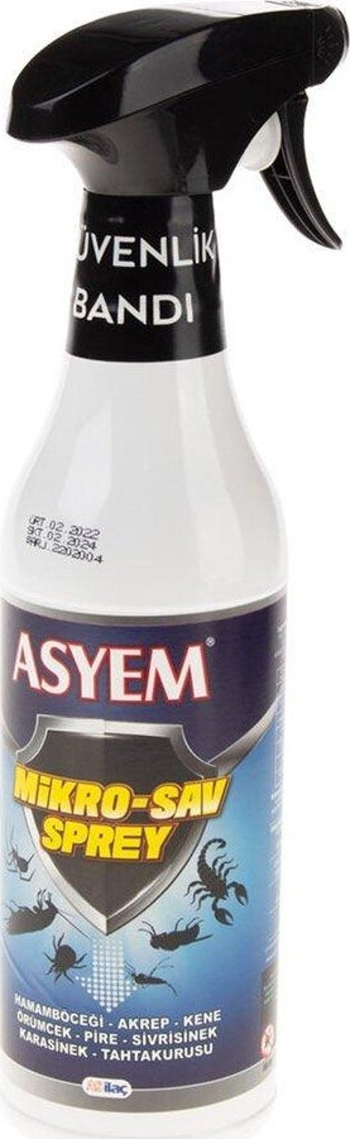 ASYEM Mikro Sav Sprey Hamam böceği ve Diğer Haşerat 450 gram