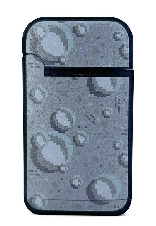 Zengaz Cool Tasarım Jet Alev Çakmak - Water Drops 8Bits