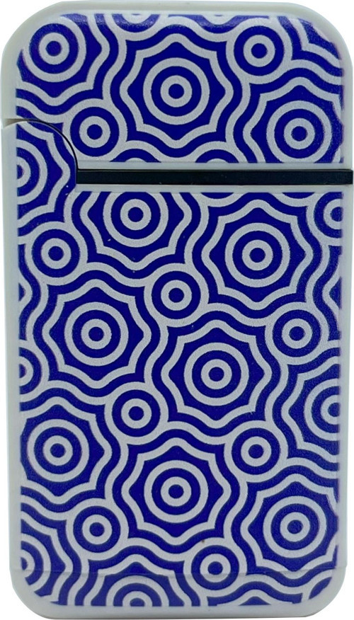 Zengaz Cool Tasarım Jet Alev Çakmak - Hypnotic Circular