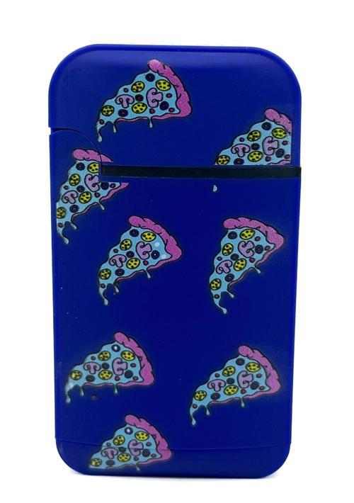 Zengaz Cool Tasarım Jet Alev Çakmak - Blue Pizza