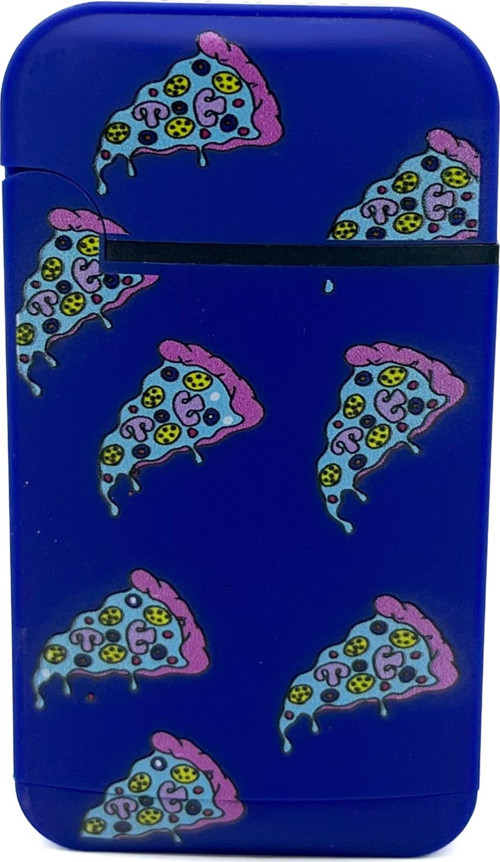 Zengaz Cool Tasarım Jet Alev Çakmak - Blue Pizza