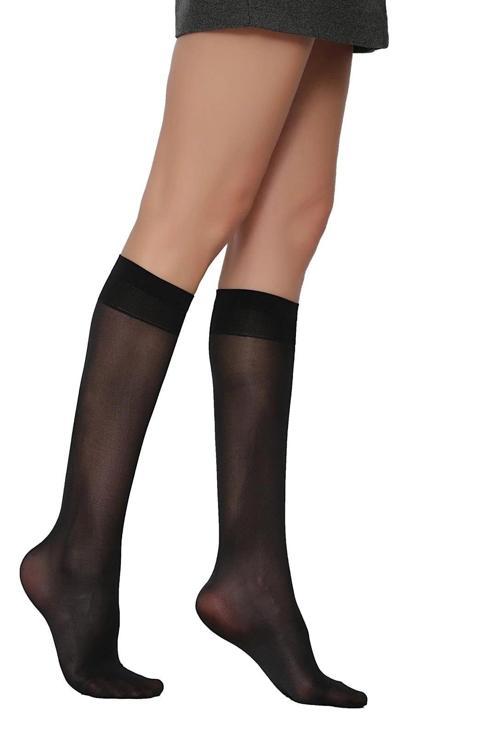 Venüs Dizaltı Tül Çorap