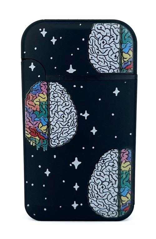 Zengaz Cool Tasarım Jet Alev Çakmak - Colorful Mind