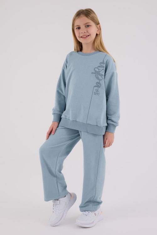 Lisanslı Kız Çocuk Alt Üst 2 Parça Eşofman Takımı US2304