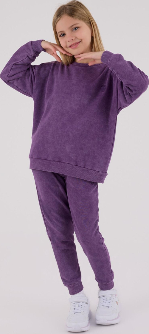 Lisanslı Kız Çocuk Alt Üst 2 Parça Eşofman Takımı US2302