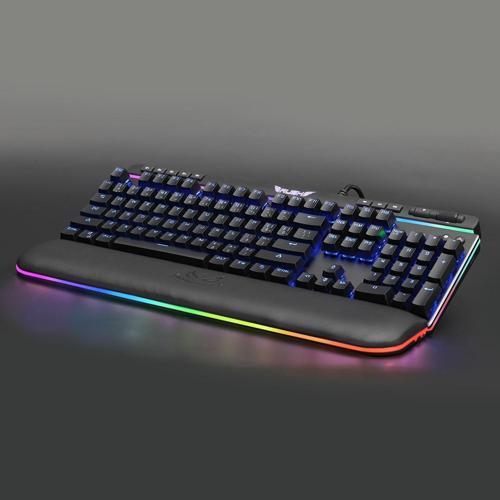 Cobalt RK991 Mavi Switch Rgb Manyetik Bileklikli Rgb Makrolu Mekanik Oyuncu Klavyesi