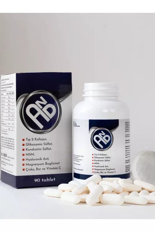 Bor Kolajen Çinko Magnezyum Hyoluronik C Vitamin Glikozamin Kondroitin MSM İçeren Takviye Edici Gıda