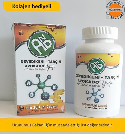 Akne sivilce karşıtı Vitamin gıda Kapsülü: Devedikeni-tarçın-avakado-kekik-hardal-akgünlük-karanfil Yağı (A,D,K VİTAMİNİ)